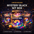 Mystery Black Set Box For Collectors Who Love Black