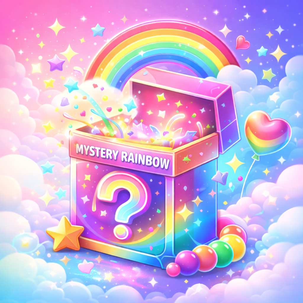 Mysterey Rainbow Box For Collectors Who Love Rainbow Color